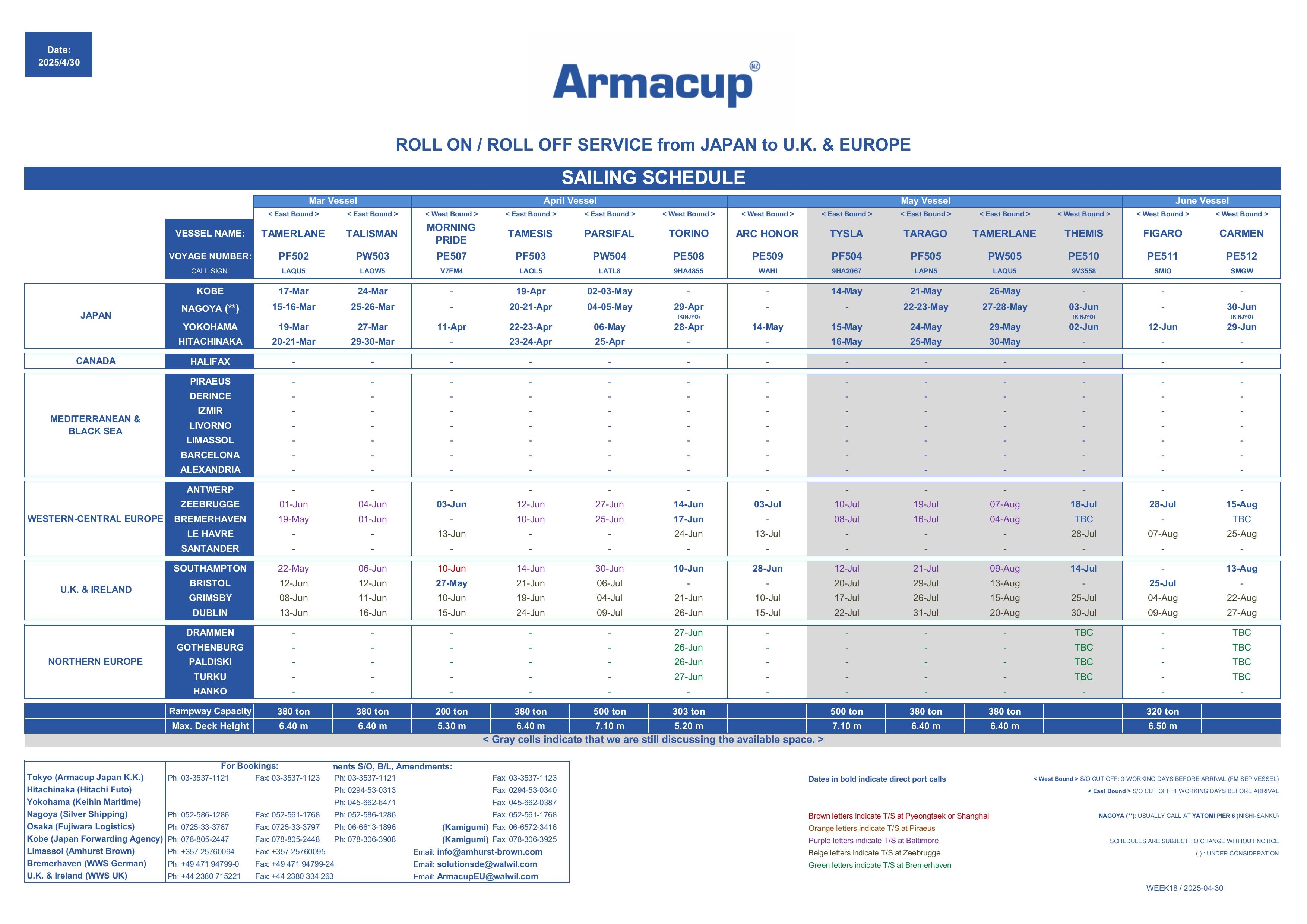 SailingScheduleEurope2025.04.30