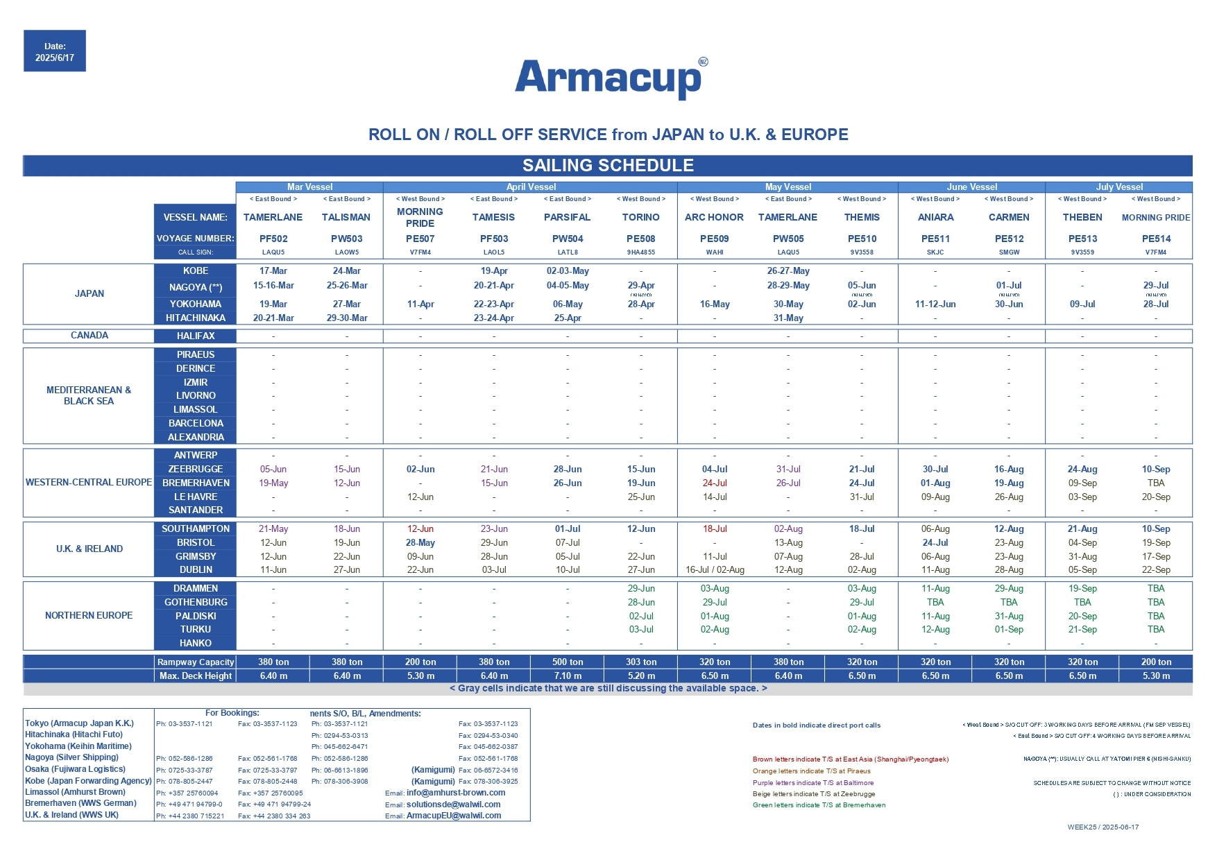 SailingScheduleEurope2025.06.17